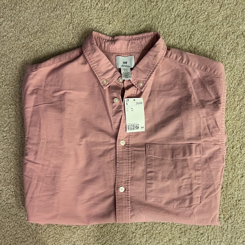 Pink H&M shirt new